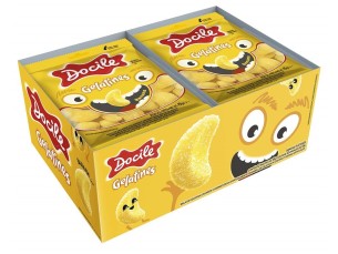 DP BALA GELATINA MINI BANANA 12 X 15G