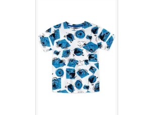 Camiseta masculina infantil da Tigor 