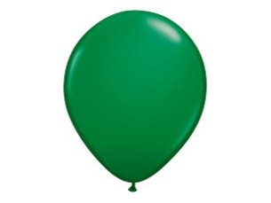 Balões extra coloridos pancada 7 unidades- VERDE