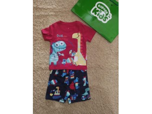 Conjunto masculino bermuda e camisa 