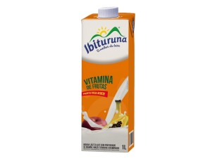 BEBIDA LACTEA UHT MAMAO MACA E BAN VITAM IBITURUNA 12X1000ML - 1