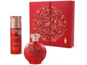KIT PRESENTE ESTOJO FLORATTA RED