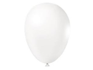 Balões extra coloridos pancada 7 unidades- BRANCO