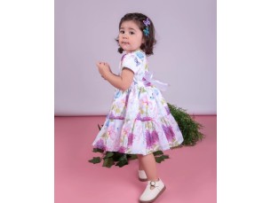 Vestido Branco Alfazema Cetim