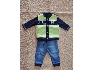 Conjunto moletom bebê 3 peças