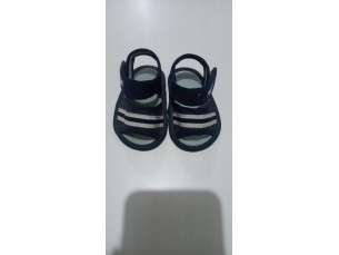 Sandália azul c/ listras baby menino Fase 1
