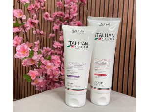 Kit Home Care Itallian Color Protection shampoo 250ml + hidratante 200g