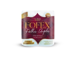 PAPEL HIGIENICO FOFEX FOLHA DUPLA 16x4 30m 16 X 4 C/30M