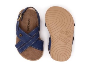 Sandália infantil masculina azul 