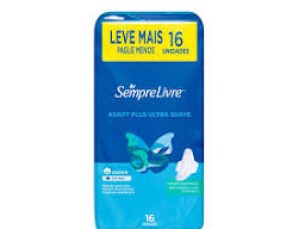ABSORVENTE SEMPRE LIVRE ADAPT PLUS SUAVE 