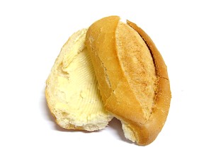 Pão com manteiga