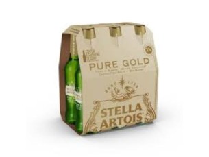 Cerveja Stella Artois Pure Gold sem Glúten Long Neck 