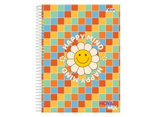 Caderno Nova Mix feminino 