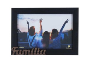 Porta Retrato Família Decorativo 10x15cm Em MDF Vipa