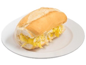 PÃO COM OVO