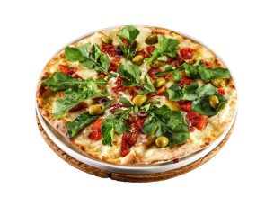 RÚCULA COM TOMATE SECO 