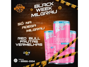 Red Bull frutas vermelhas