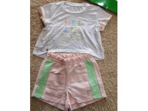 Conjunto infantil menina- Blusa e Short