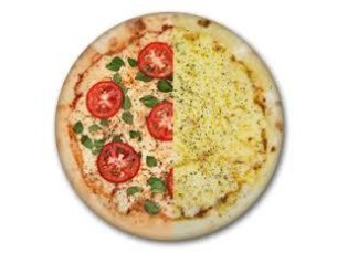 PIZZAS DE 2 SABORES