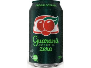 Guaraná Antarctica Zero Lata 350ml