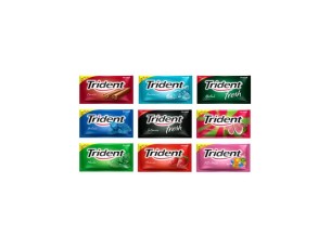 Chiclete Trident sabores 