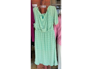  Vestido estampado feminino