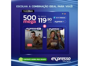PLANO BLACK - 500 MEGA