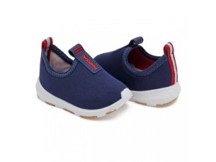 Tênis infantil masculino azul tecido