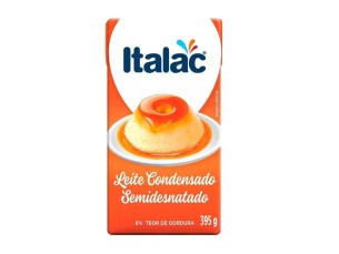 LEITE CONDENSADO SEMI DESNATADO TETRA PAK 27 x 395g ITALAC