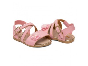 Sandália infantil feminina rosa claro