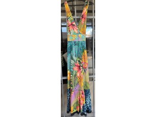 Vestido estampado feminino